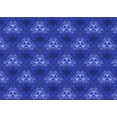 thumbnail image 1 of Ahgly Company Machine Washable Indoor Rectangle Transitional Blue Ribbon Blue Area Rugs, 8' x 12', 1 of 7