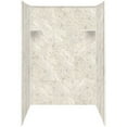 thumbnail image 1 of Transolid 48" x 36" x 72" Solid Surface Shower Wall Surround, Available in Various Colors, 1 of 2