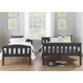 thumbnail image 6 of Dorel Living Airlie Wood Twin Over Full Bunk Bed in Slate Gray, 6 of 7