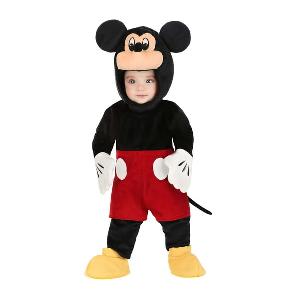 Infant Snuggly Mickey Mouse Costume