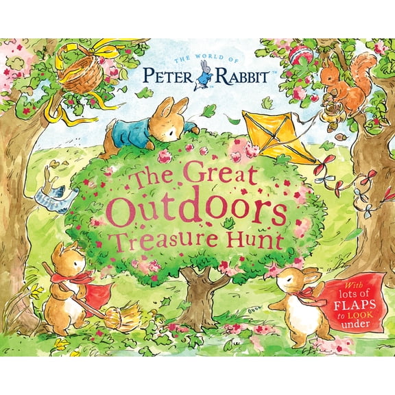 Peter Rabbit The Great Outdoors Treasure Hunt: With Lots of Flaps to Look Under, (Hardcover)
