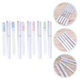 thumbnail image 2 of 5 Set Christmas Glass Nail Files Colorful Printed Nail Buffers Nail Groomer Manicure Tools for Men Women(Random Style), 2 of 8