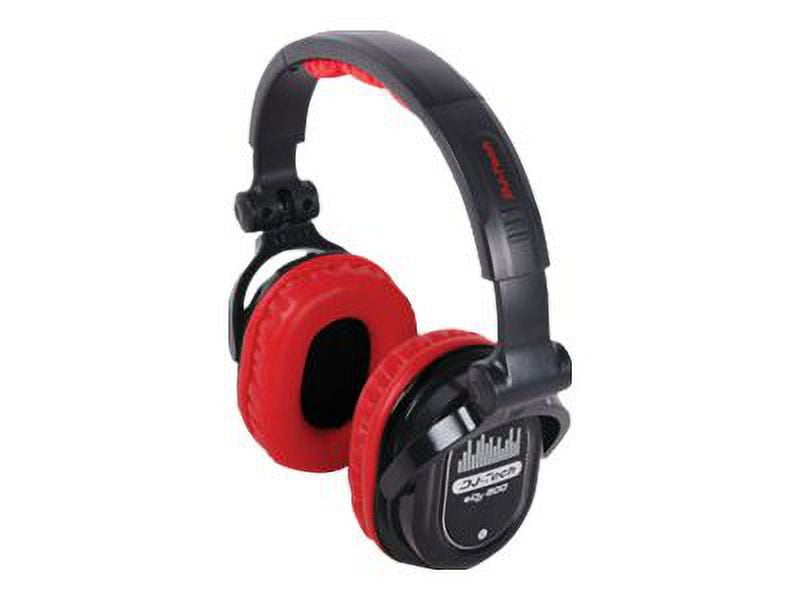 DJTECH EDJ500RED Professional DJ Headphones