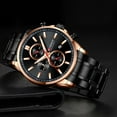 thumbnail image 3 of New Curren Top Brand Luxury Men's Watches Auto Date Clock Male Sports Steel Watch Men Quartz Wristwatch Relogio Masculino - Quartz Wristwatches, 3 of 7