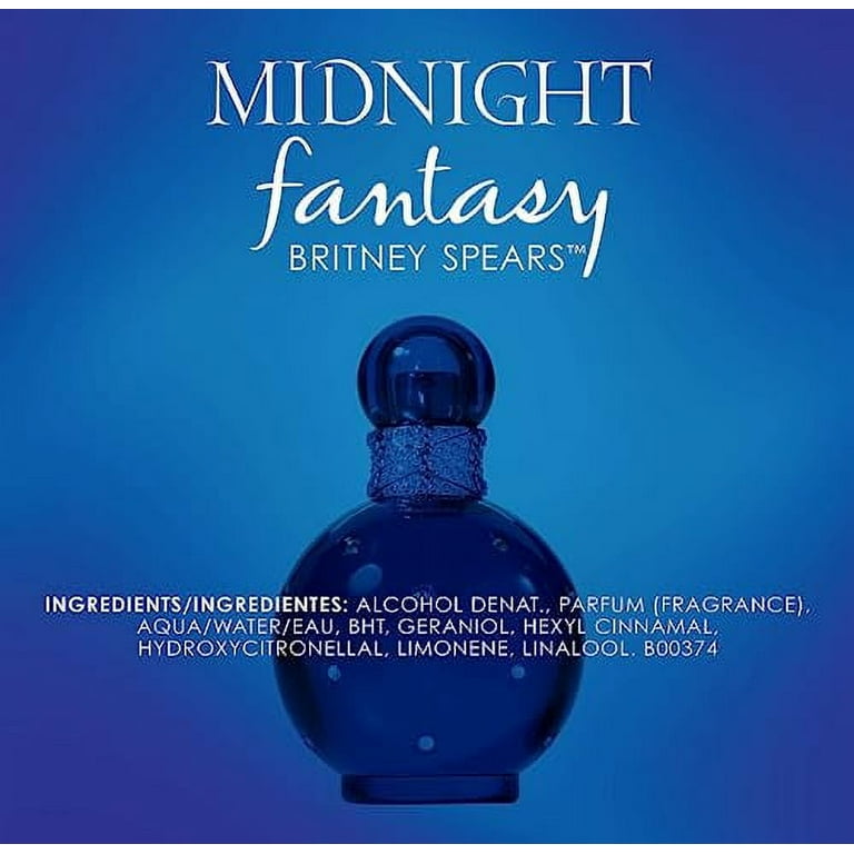 Fantasy Midnight Eau De Parfum Spray By Britney Spears - 1 oz Fantasy Midnight Eau De Parfum Spray By Britney Spears - 1 oz