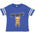 thumbnail image 3 of Inktastic Cute Sloth 2nd Birthday Boys or Girls Toddler T-Shirt, 3 of 5