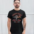 thumbnail image 3 of Tee Hunt Rusty Nuts Auto Shop T-shirt Hot Rod Rat Rod Vintage Old School Men's Tee, Black, X-Large, 3 of 5