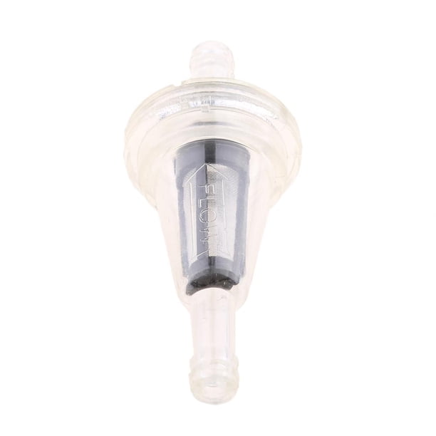 Filtros de en Línea de de Motocicleta de Plástico Filtros de Gas- de Limpieza Del Motor para Tuberías de 8 Mm 5/16 " Yotijar Filtro de combustible en línea de gasolina