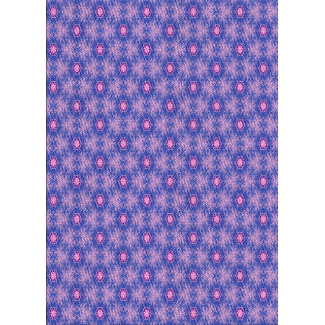 Ahgly Company Machine Washable Indoor Rectangle Transitional Purple Mimosa Purple Area Rugs, 6' x 9'