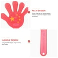 thumbnail image 2 of 10pcs Cheering Clapper Toys Party Noisemaker the Five-Starred Red Hand Clappers Party Hand Clappers, 2 of 8
