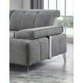 thumbnail image 4 of Divani Casa Nash Adjustable Backrest Modern Fabric Sectional Sofa in Gray, 4 of 6