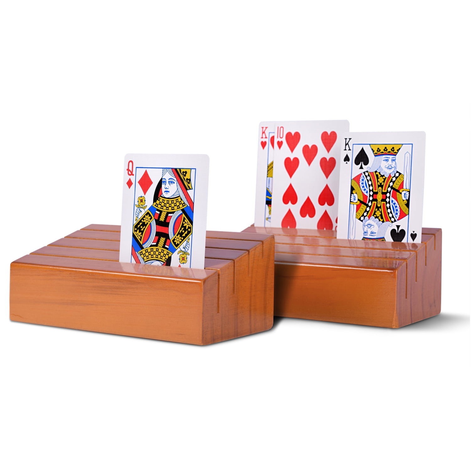 RNK Gaming Wooden Playing Card Holders