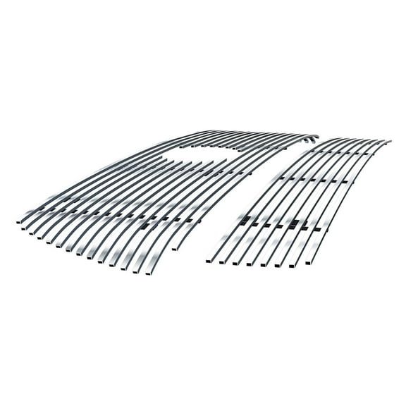 APS Compatible with Toyota Sequoia 2008-2012 Main Upper Lower Bumper Stainless Steel SS Chrome Billet Front Grill Grille Insert Combo T67775A