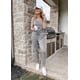 thumbnail image 5 of Conjunto Deportivo PRETTYGARDEN para Mujer sin Mangas con Cuello Redondo Gris M, 5 of 5