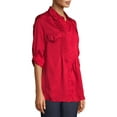 thumbnail image 3 of White Stag Womens Pleated Woven Blouse, 3 of 6