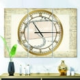 thumbnail image 2 of Designart 'Glamorous Sparkle Purse I' Traditional wall clock, 2 of 4