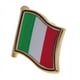 thumbnail image 1 of 6 Insignias Nacionales De Metal Con Bandera Esmaltada Para Ropa, Solapa, Bolsa, Decoración De Italia 6 piezas, 1 of 8