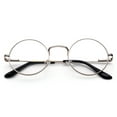 thumbnail image 3 of Quality Unisex Retro Round Reading Glasses Spring Hinge Stainless Steel Frame Metal Round Reading Glasses, 3 of 3
