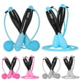 thumbnail image 2 of Opolski Gym Student Counter Counting Jump Rope Adjustable Skipping Wire Fitness Gear, 2 of 8