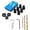 15Pcs, variant on Pocket Hole Screw Jig Dowel Drill Guide Woodworking Locator with Drill Bits Woodworking Clamp