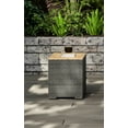 thumbnail image 2 of Boca Raton Brown Outdoor Side Table, 2 of 4