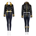 thumbnail image 3 of Disfraz de fantasía de Stellar Blade Eve para mujer adulta, chaqueta negra, pantalones cortos, traje femenino para Halloween y carnaval, 3 of 5