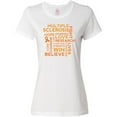 thumbnail image 3 of Inktastic Multiple Sclerosis Awareness Word Cloud Women's T-Shirt, 3 of 5