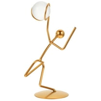 Masteelf  Room Accessories for Men Gold Decor Ornaments Sculpture Art