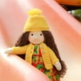 thumbnail image 4 of BlissfulPixie Easter Present Waldorf Doll Handmade Rag Doll - Plush Doll Birthday Present with Beautiful Present Box-Ariana 12", 4 of 4