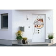 thumbnail image 5 of Eveokoki 12" Round Wood Fall Color Sign Front Door Decoration for Home Housewarming Gift All Seasons Holiday,Outdoor Indoor, 5 of 5