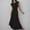1- Black, variant on Women Skirts Sets Elegant Sleeveless Cropped Tops Long Skirts Solid Color Pleated Swing Midi Dress 2 Piece Outfits Party Cocktail Outfits Summer Clothes