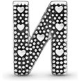 thumbnail image 2 of LETRA N LISA Y CORAZONES, 2 of 2
