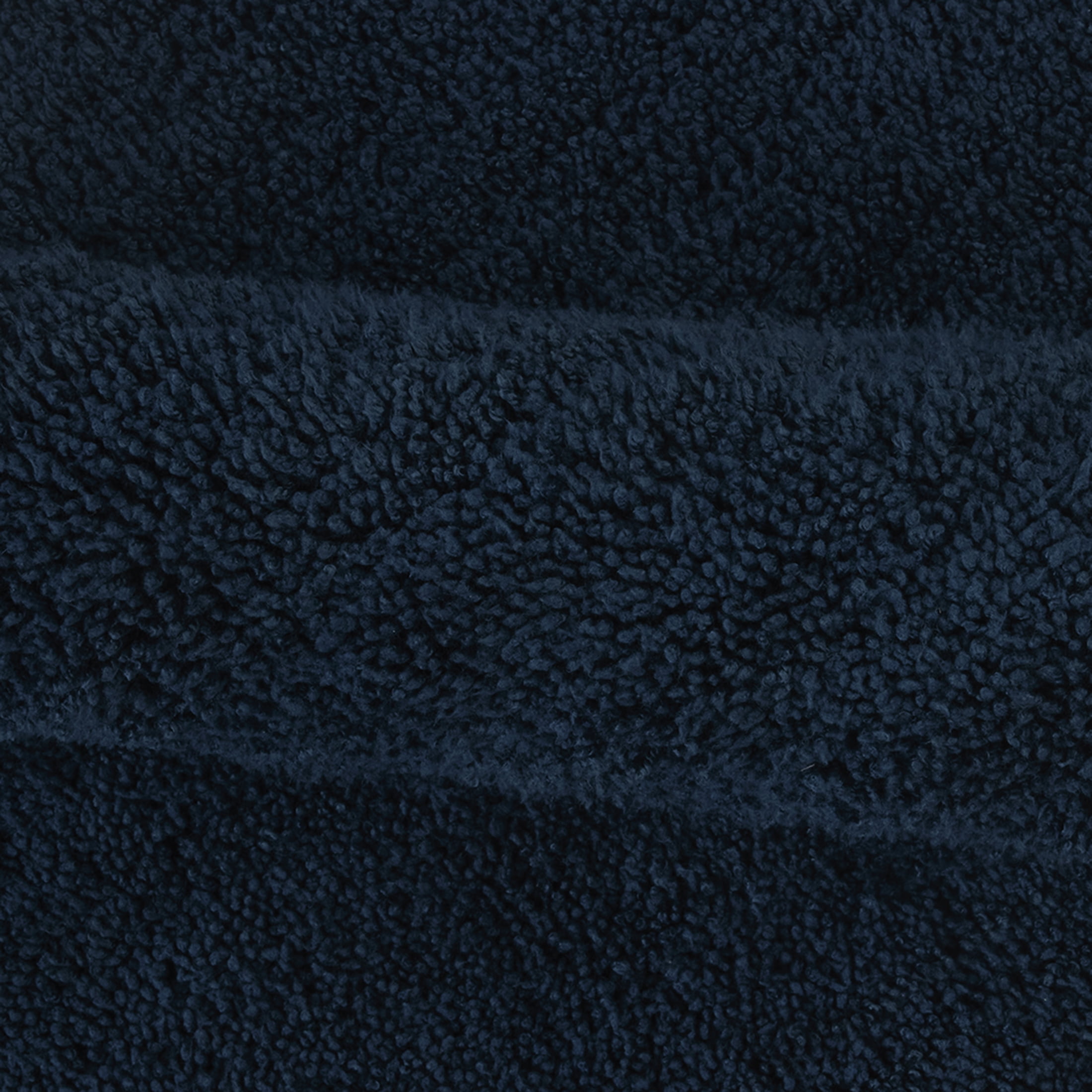 Mainstays Performance Recycled Polyester 3 Piece Bath Rug Set, Washed Indigo