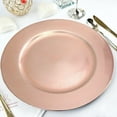 thumbnail image 4 of Balsa Circle 24 Blush 13" Acrylic Round Acrylic Charger Plates, 4 of 5