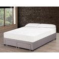 thumbnail image 1 of Emil King Platform Bed Base, Grey, 1 of 3