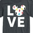 thumbnail image 3 of Mickey & Friends - Love Mickey Logo - Men's Short Sleeve Graphic T-Shirt, 3 of 5
