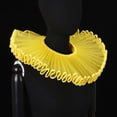 thumbnail image 5 of Retro Ruffled Collar Girls Cosplay Tie Victorian Collar Lapel Medieval Cosplay Victorian Ruffled Tie Collar, 5 of 9
