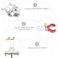 thumbnail image 2 of HUGFEGWE 3 Pcs Dossier Musical Trompette Clip de Partition Musicale Trompette Pince de Partition Musicale Trompette Support de Partition Musicale Trompette Fourniture de Musique Trompette CJB91-8743, 2 of 9
