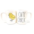thumbnail image 1 of Rae Dunn CUTE CHICK Easter mug - 2 sided - 2020 Limited edition - ceramic - very rare!, 1 of 1