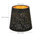 thumbnail image 2 of Hollow-out Cloth Lamp Shade Clip-bulb Light Cover Light Shade Lamp Cover, 2 of 3