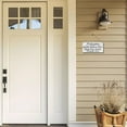 thumbnail image 6 of 6x12 IN Please Remove Your Shoes Wall Decorative Sign,No Shoes Welcome Hanging Sign,Front Door Porch Entryway Decor, 6 of 6