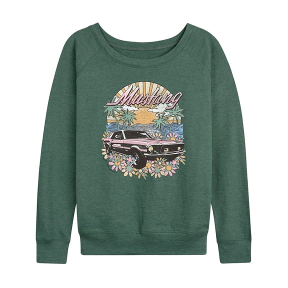Ford - Mustang - Women's French Terry Long Sleeve Pullover