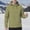 Army Green, variant on Men's Hooded Long Sleeve Zip-Up Ski Full Zip Jacket Windproof Water-Resistant Breathable Drawstring Outdoor Activities Hiking