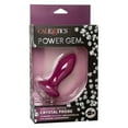 thumbnail image 4 of Power Gem Vibrating Petite Crystal Probe in Purple, 4 of 5