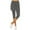 Gray, variant on Capris Skirted Leggings for Women, Trendy Yoga Legging with Skirts, Women Tennis Leggings with Pockets