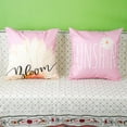 thumbnail image 2 of Spring Lumbar Pillow Covers 20x20 Inch Farmhouse Daisy Throw Pillow Cover Sunshine Bloom Decorative Cushion Case for Sofa Couch Home Bed Set of 2 Pink, 2 of 6