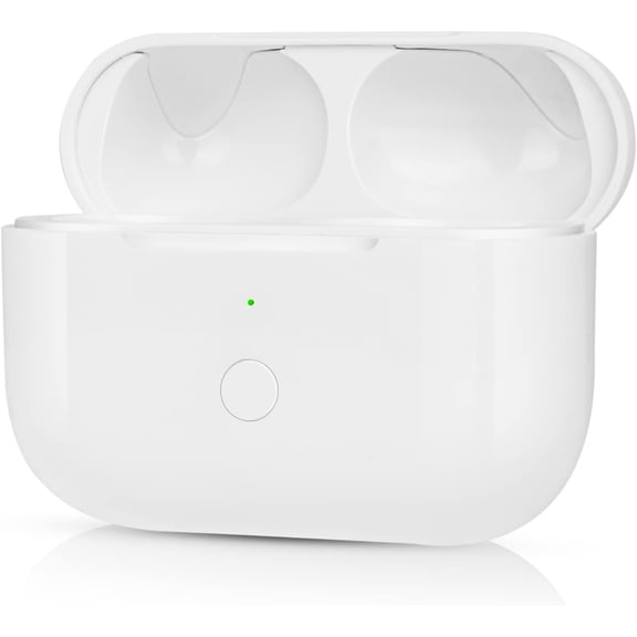 Wireless Charging Case Replacement Compatible with AirPods Pro 1st & 2nd Generation, Charger Case with Sync Button, Lightnting Charging Port