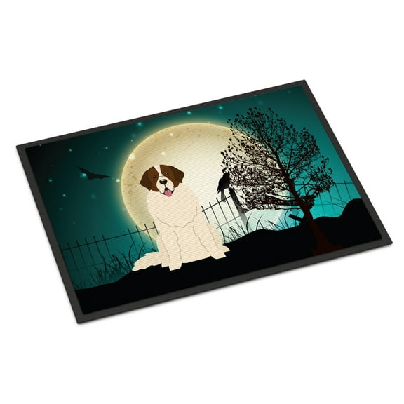 Carolines Treasures BB2217MAT Halloween Scary Moscow Watchdog Indoor or Outdoor Mat, 18 x 0.25 x 27 in.