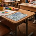 thumbnail image 6 of FORMRS A4 Clipboard Folder with Pen Holder Horizontal Foldable School Office Binder, Blue Hydrangeas Pattern, 6 of 9