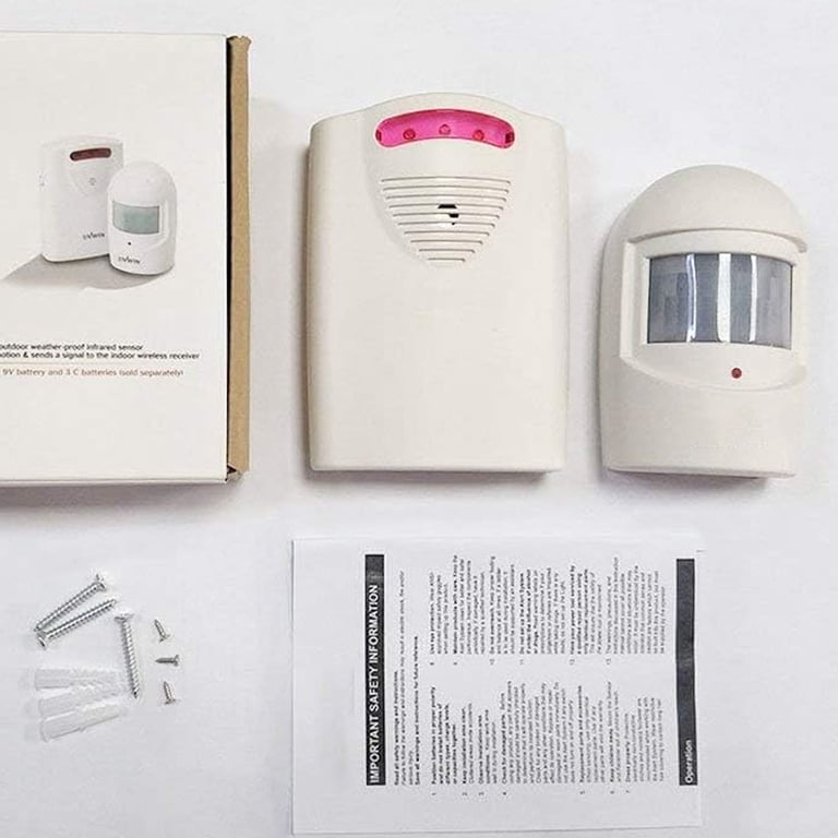 Peduu Wireless Driveway Motion Sensor Alarm photo 3